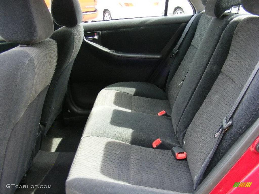 2007 Corolla S - Impulse Red Pearl / Dark Charcoal photo #11