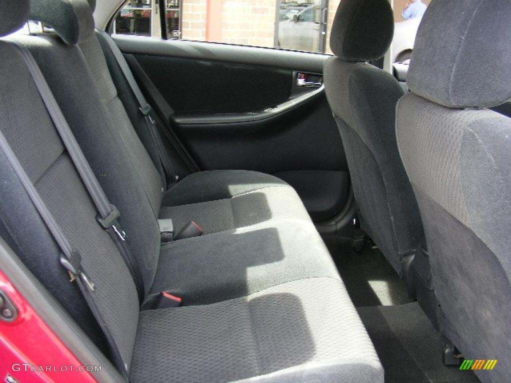 2007 Corolla S - Impulse Red Pearl / Dark Charcoal photo #12