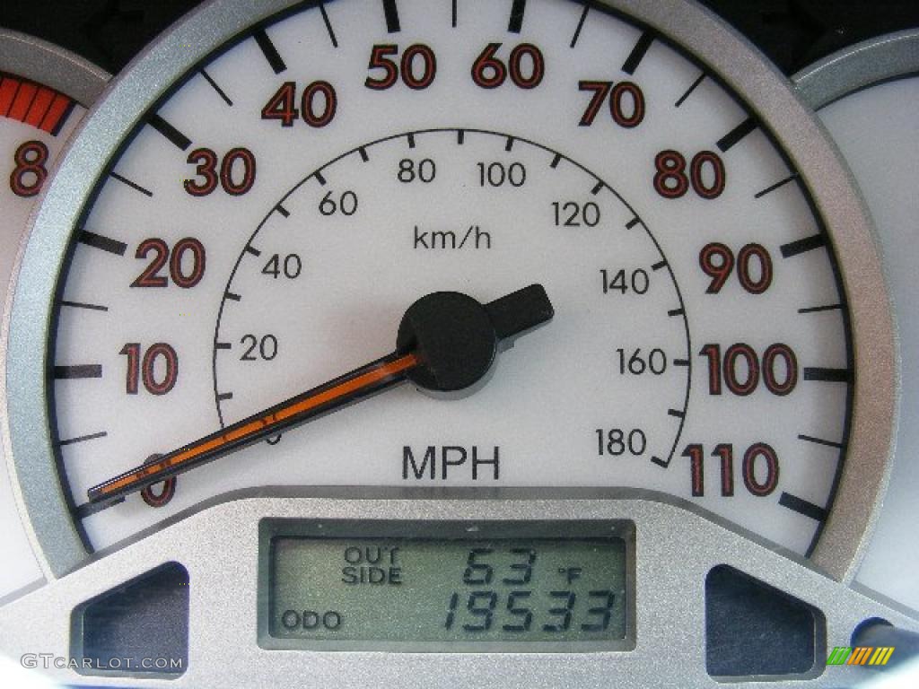 2007 Corolla S - Impulse Red Pearl / Dark Charcoal photo #17