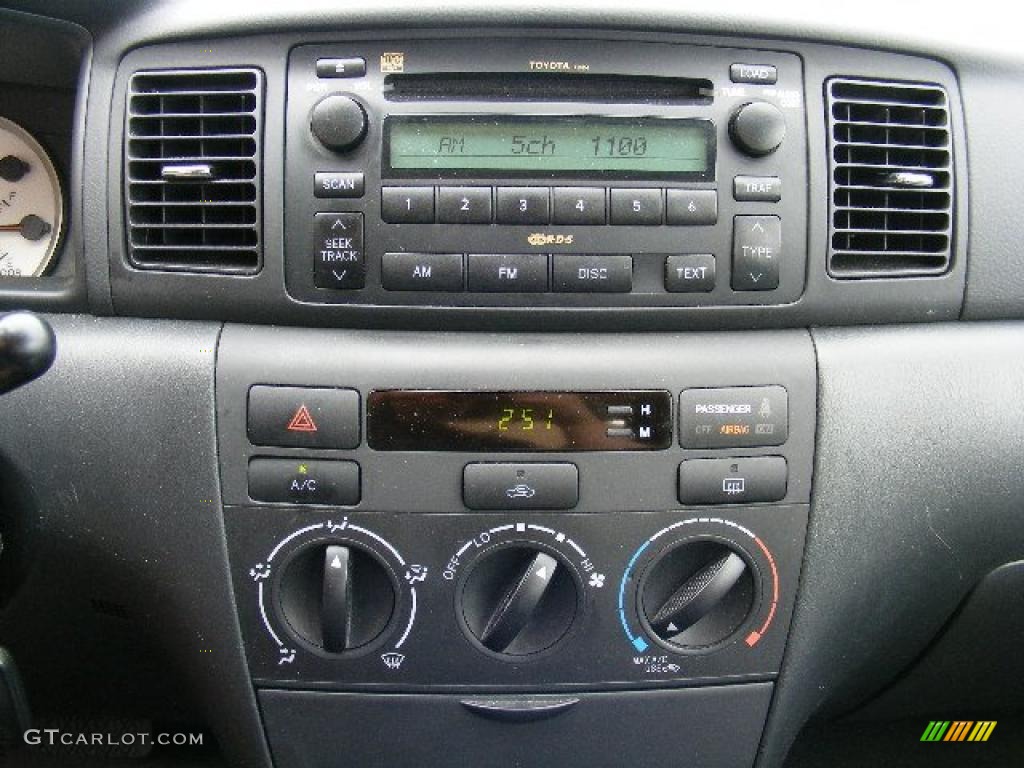 2007 Corolla S - Impulse Red Pearl / Dark Charcoal photo #18