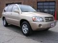 2007 Sonora Gold Pearl Toyota Highlander   photo #1