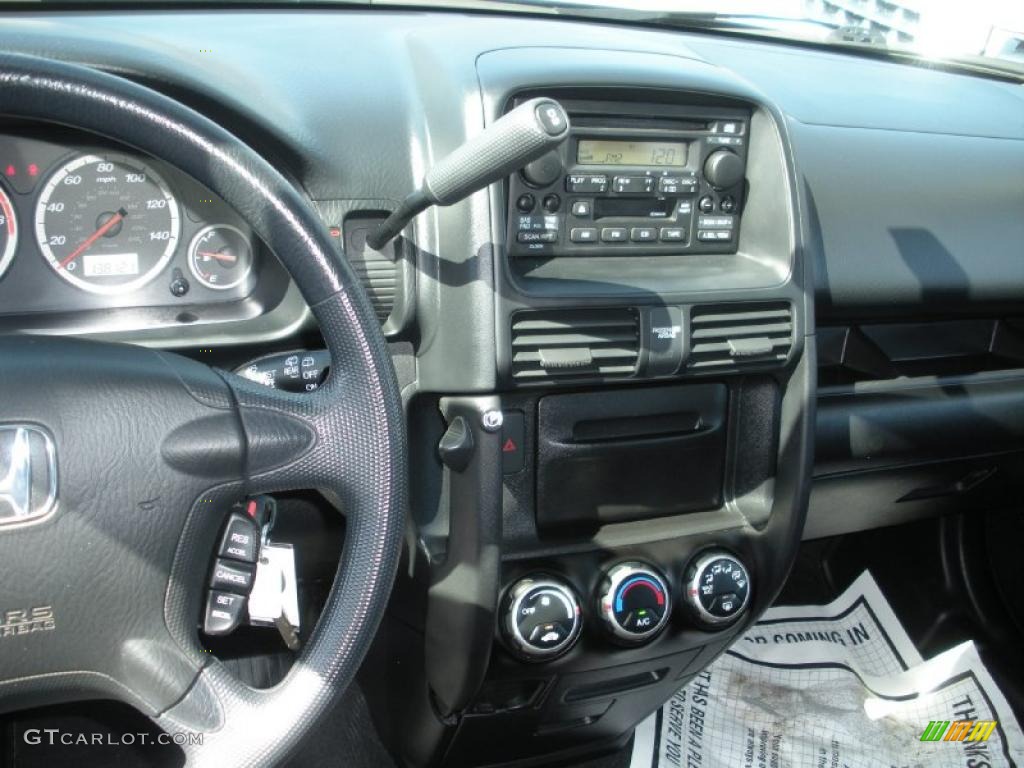 2005 CR-V LX 4WD - Eternal Blue Pearl / Black photo #13