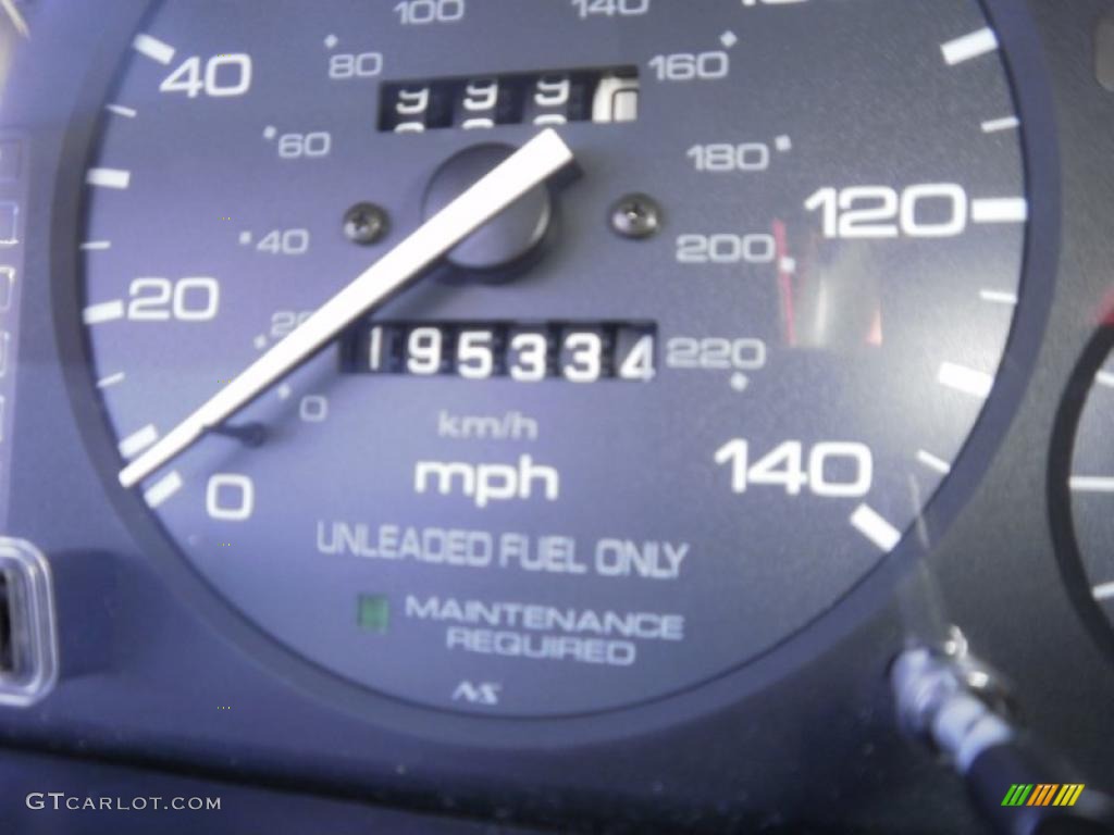1994 Accord LX Sedan - Granada Black Pearl / Black photo #13