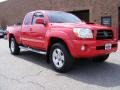 2008 Radiant Red Toyota Tacoma V6 TRD Sport Access Cab 4x4  photo #1