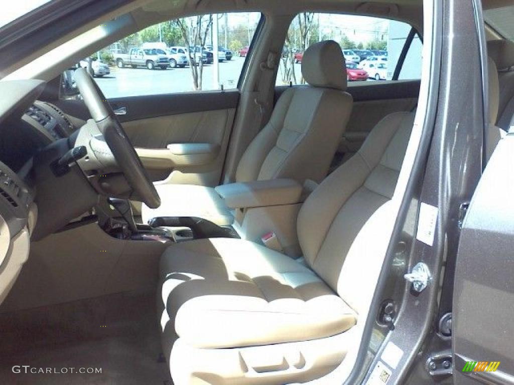 2007 Accord EX Sedan - Carbon Bronze Pearl / Ivory photo #6