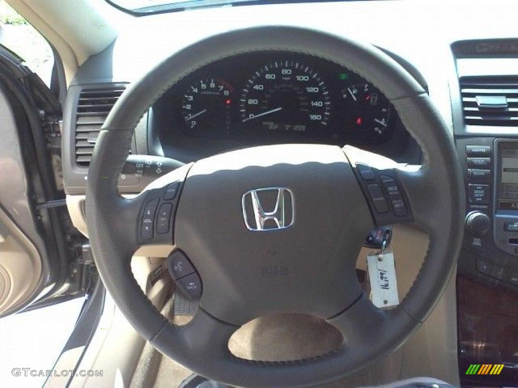 2007 Accord EX Sedan - Carbon Bronze Pearl / Ivory photo #10