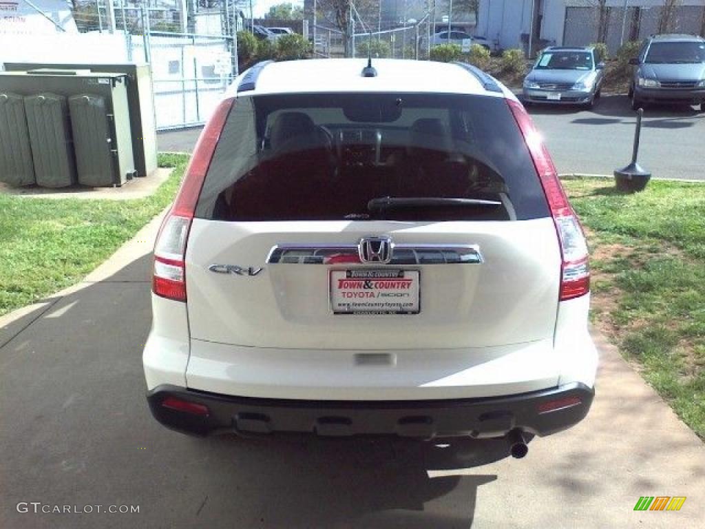 2008 CR-V EX-L 4WD - Taffeta White / Gray photo #4