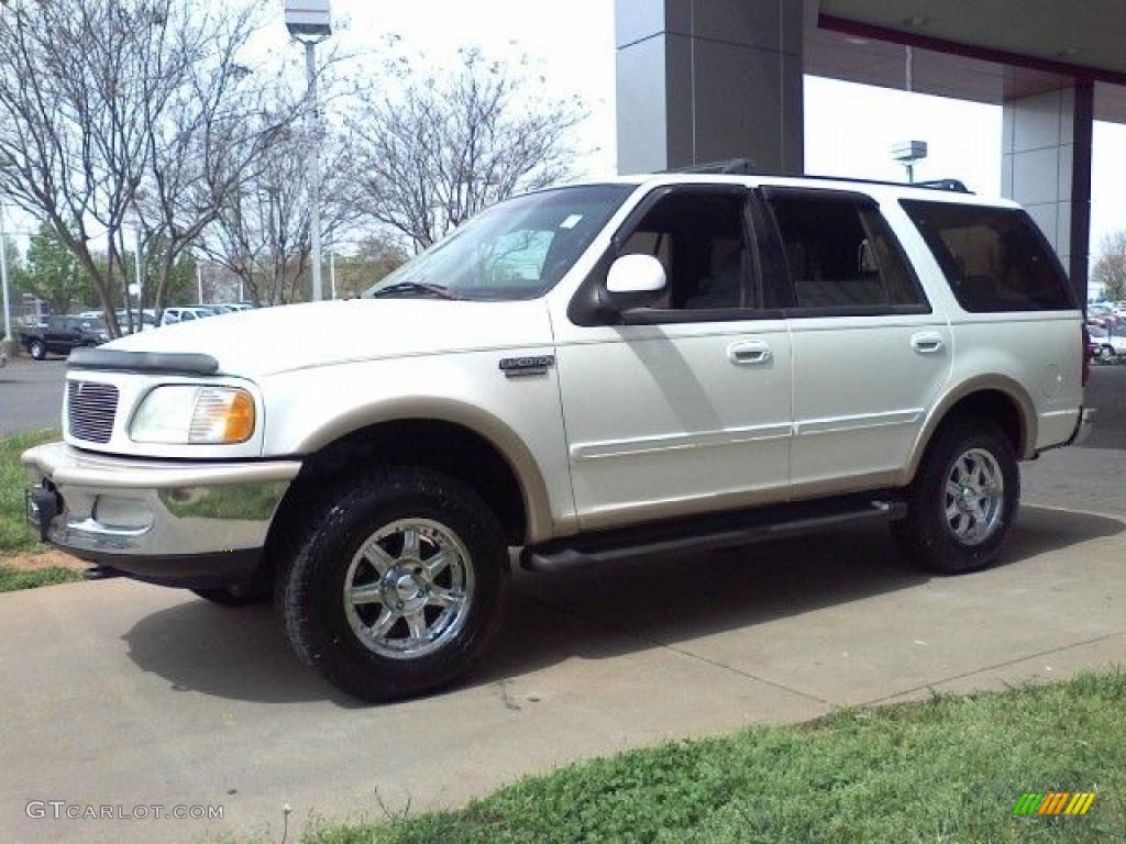 1997 Expedition Eddie Bauer 4x4 - Oxford White / Medium Graphite photo #18