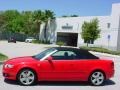 Brilliant Red - A4 2.0T Cabriolet Photo No. 2