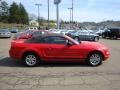 2007 Torch Red Ford Mustang V6 Deluxe Convertible  photo #5