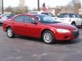 2004 Inferno Red Pearl Chrysler Sebring Touring Sedan  photo #2