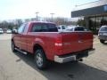 2007 Redfire Metallic Ford F150 XLT SuperCab 4x4  photo #2