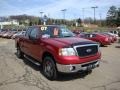 2007 Redfire Metallic Ford F150 XLT SuperCab 4x4  photo #6