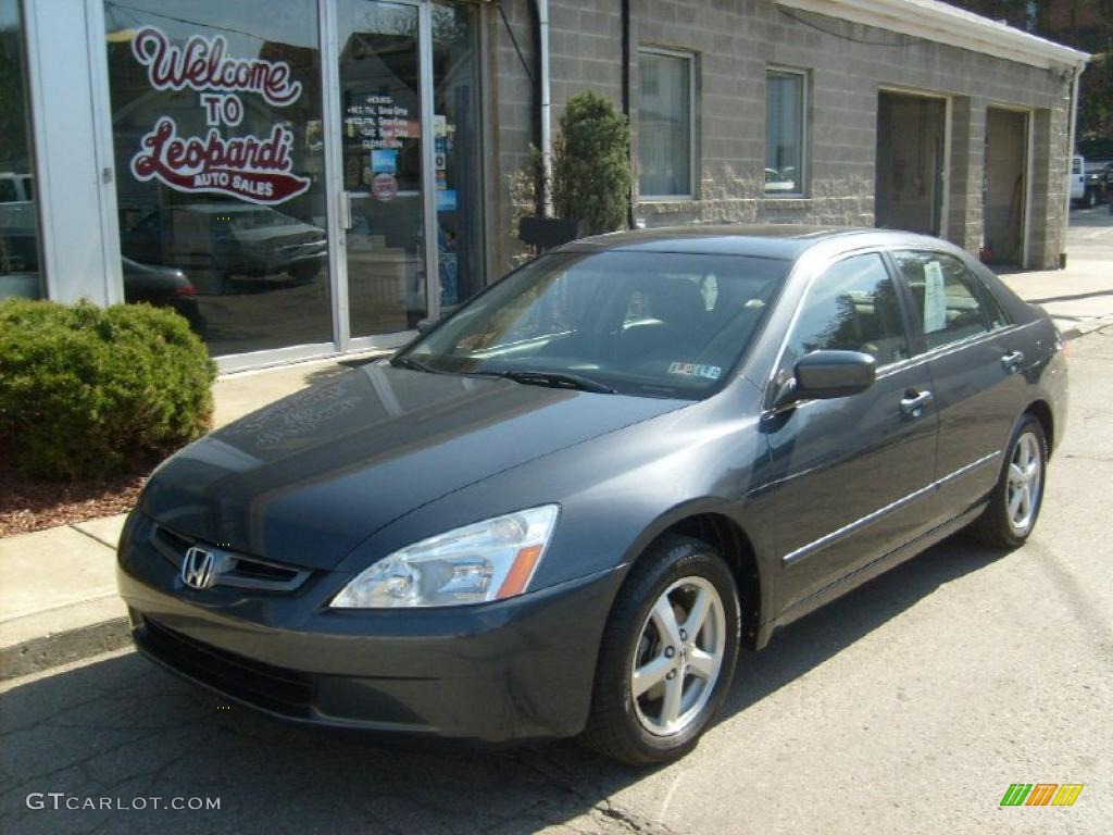 2004 Accord EX Sedan - Graphite Pearl / Gray photo #1