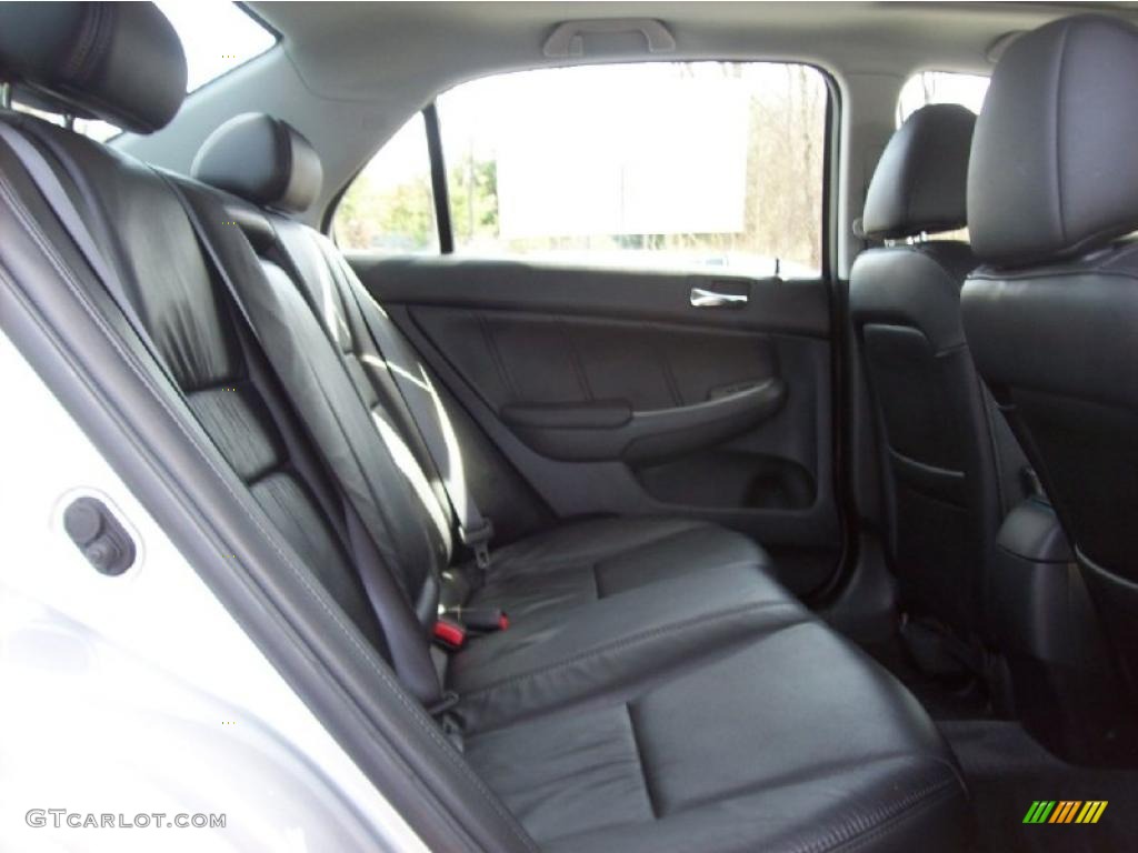 2006 Accord EX-L Sedan - Alabaster Silver Metallic / Black photo #14