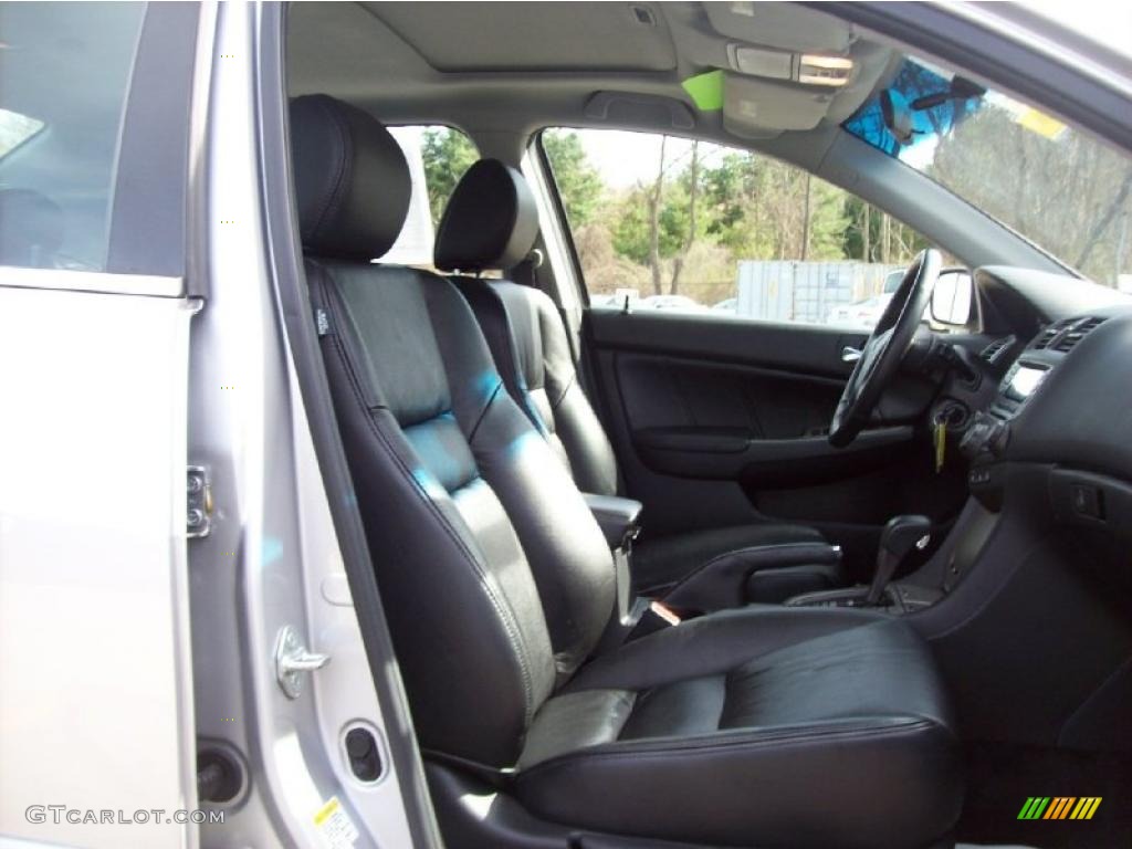 2006 Accord EX-L Sedan - Alabaster Silver Metallic / Black photo #15