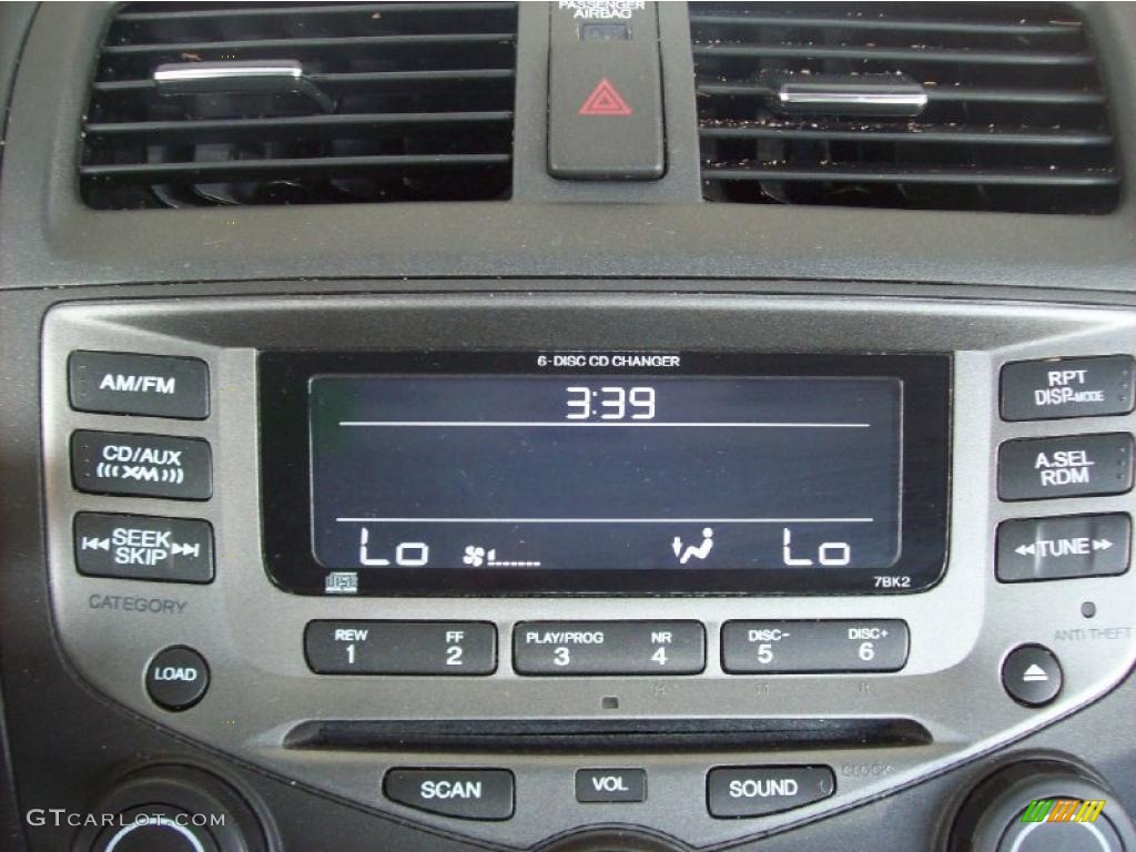 2006 Accord EX-L Sedan - Alabaster Silver Metallic / Black photo #16