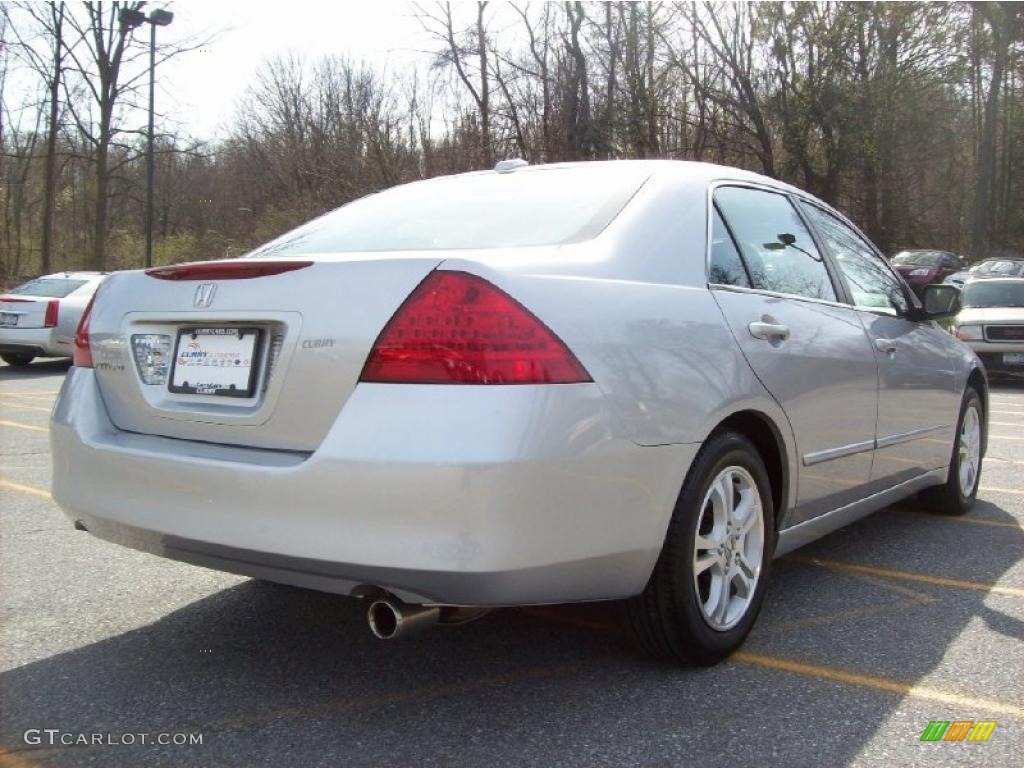 2006 Accord EX-L Sedan - Alabaster Silver Metallic / Black photo #21