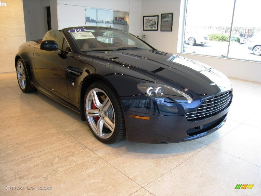 2010 V8 Vantage Roadster - Midnight Blue / Chestnut Tan photo #1