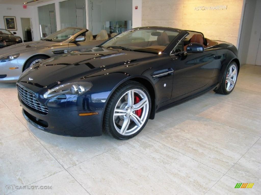 2010 V8 Vantage Roadster - Midnight Blue / Chestnut Tan photo #3