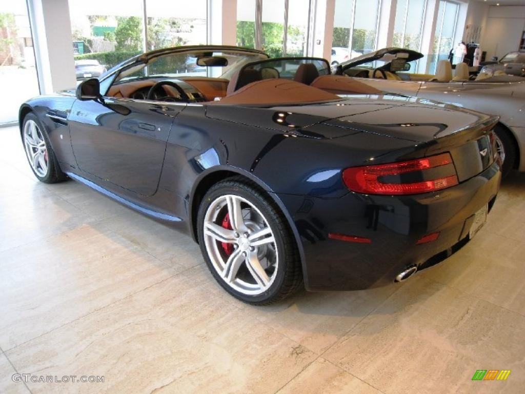 2010 V8 Vantage Roadster - Midnight Blue / Chestnut Tan photo #4