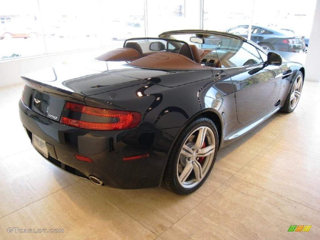 2010 V8 Vantage Roadster - Midnight Blue / Chestnut Tan photo #5