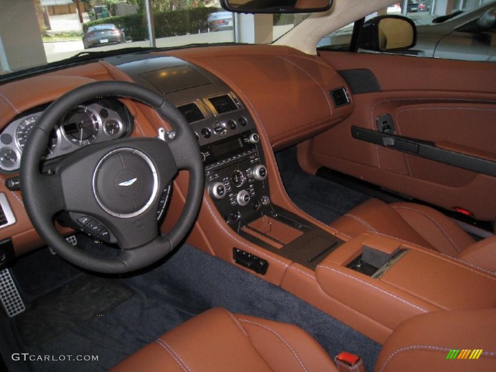 2010 V8 Vantage Roadster - Midnight Blue / Chestnut Tan photo #7