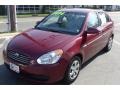 Wine Red - Accent GLS Sedan Photo No. 9