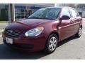 Wine Red - Accent GLS Sedan Photo No. 10