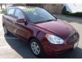 Wine Red - Accent GLS Sedan Photo No. 15
