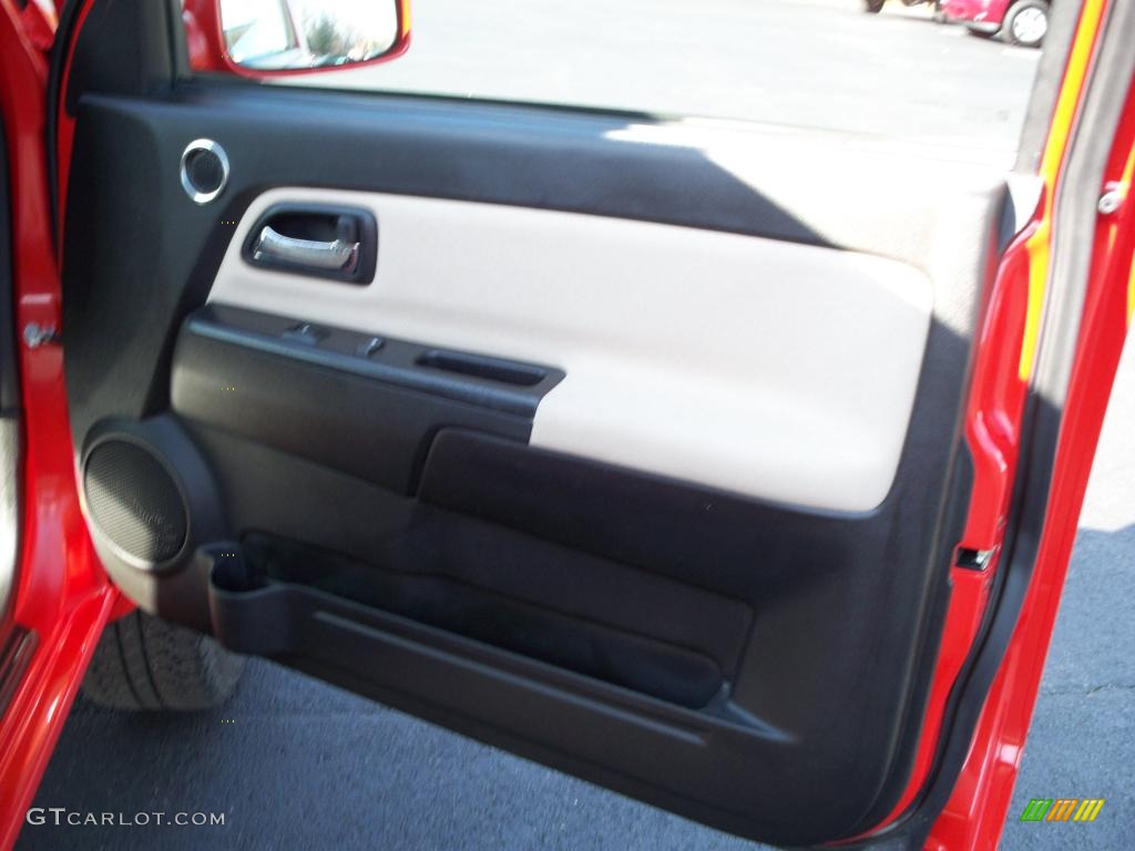 2009 Colorado Z71 Extended Cab 4x4 - Inferno Orange Metallic / Light Cashmere photo #14