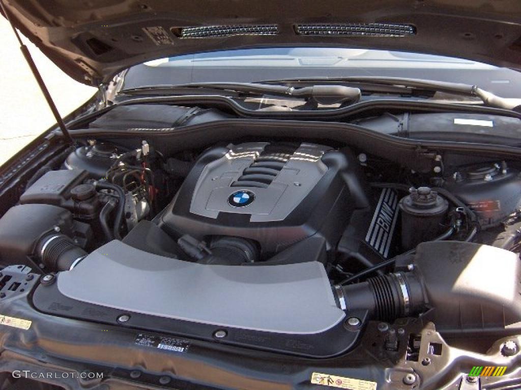 2007 7 Series 750i Sedan - Black Sapphire Metallic / Black photo #22