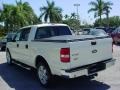 2007 White Sand Tri-Coat Ford F150 Lariat SuperCrew  photo #6