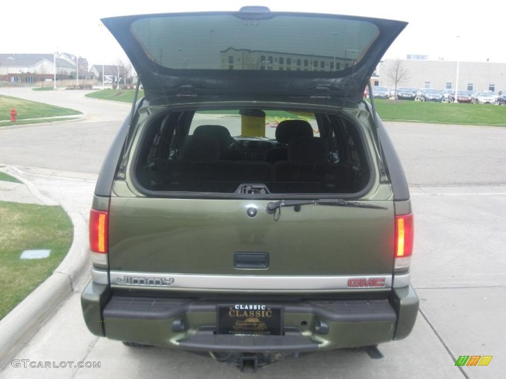 2001 Jimmy SLE 4x4 - Medium Sage Green Metallic / Graphite photo #28