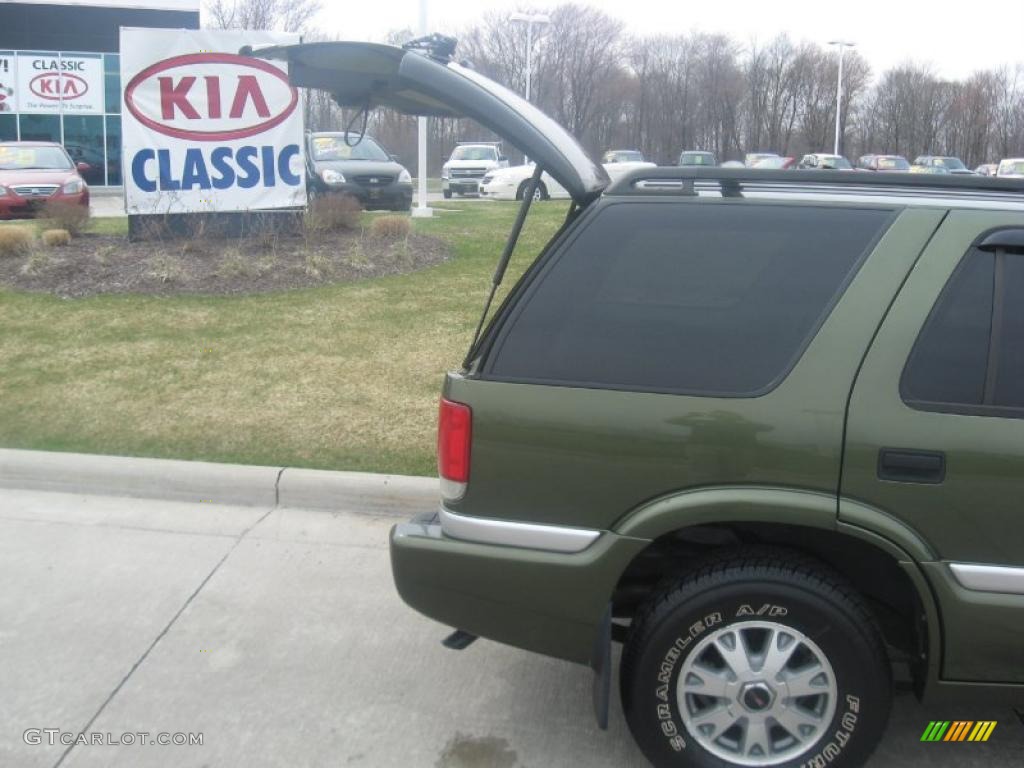 2001 Jimmy SLE 4x4 - Medium Sage Green Metallic / Graphite photo #31