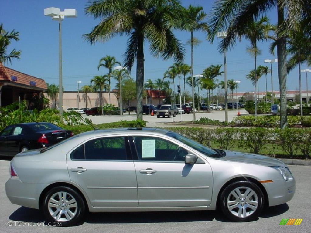 2008 Fusion SEL V6 - Silver Birch Metallic / Charcoal Black photo #2