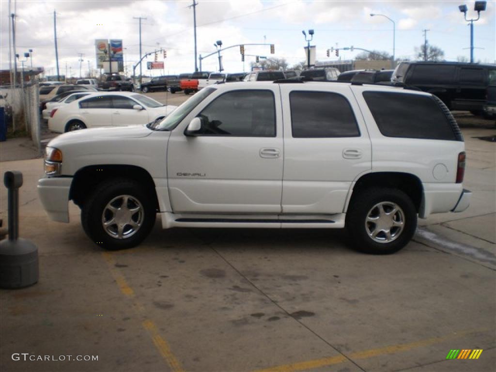 2004 Yukon Denali AWD - Summit White / Sandstone photo #1