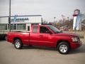 2008 Inferno Red Crystal Pearl Dodge Dakota SLT Extended Cab  photo #1