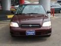 2001 Winestone Red Pearl Subaru Legacy L Sedan  photo #2