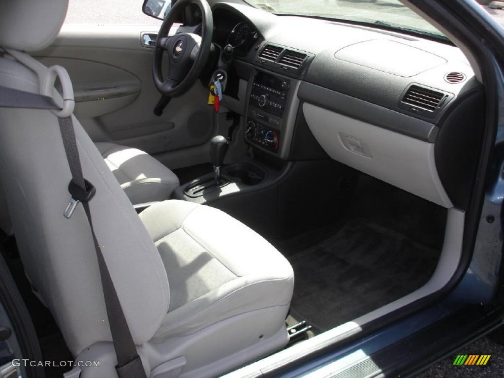 2007 Cobalt LS Coupe - Blue Granite Metallic / Gray photo #12