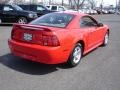 2003 Torch Red Ford Mustang V6 Coupe  photo #4