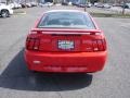 2003 Torch Red Ford Mustang V6 Coupe  photo #5