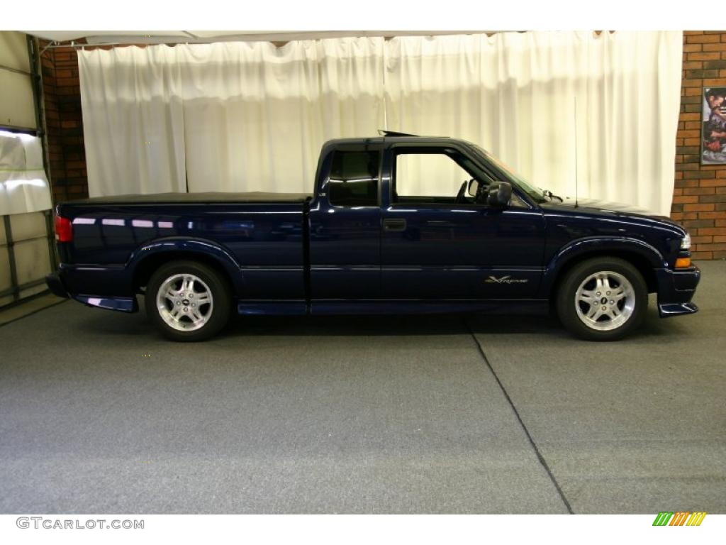 2003 S10 Xtreme Extended Cab - Indigo Blue Metallic / Graphite photo #2