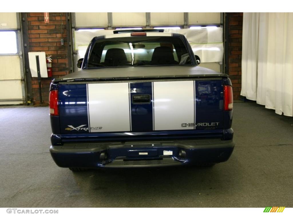 2003 S10 Xtreme Extended Cab - Indigo Blue Metallic / Graphite photo #5