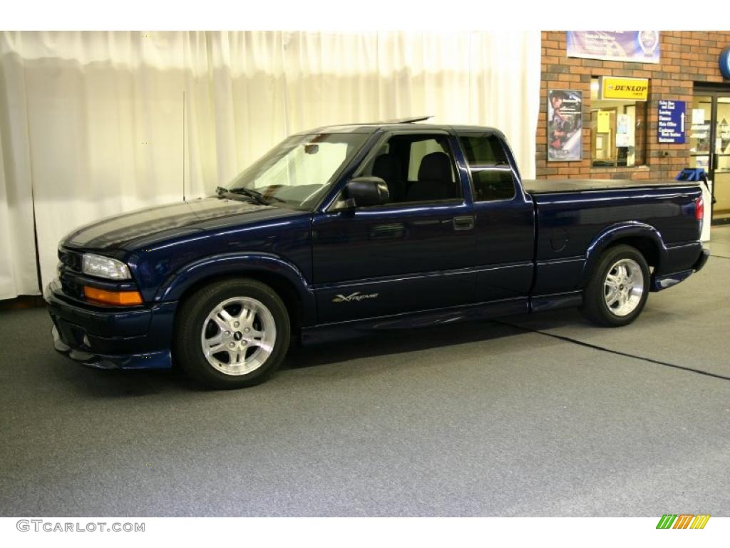2003 S10 Xtreme Extended Cab - Indigo Blue Metallic / Graphite photo #8