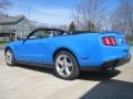 2010 Grabber Blue Ford Mustang GT Premium Convertible  photo #6