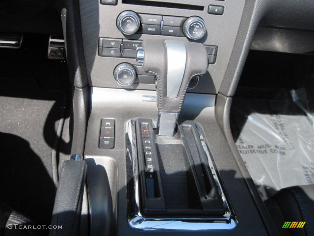 2010 Mustang GT Premium Convertible - Grabber Blue / Charcoal Black/Grabber Blue photo #11