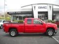 2007 Fire Red GMC Sierra 1500 SLE Extended Cab 4x4  photo #1