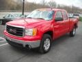 2007 Fire Red GMC Sierra 1500 SLE Extended Cab 4x4  photo #14