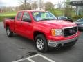 2007 Fire Red GMC Sierra 1500 SLE Extended Cab 4x4  photo #16
